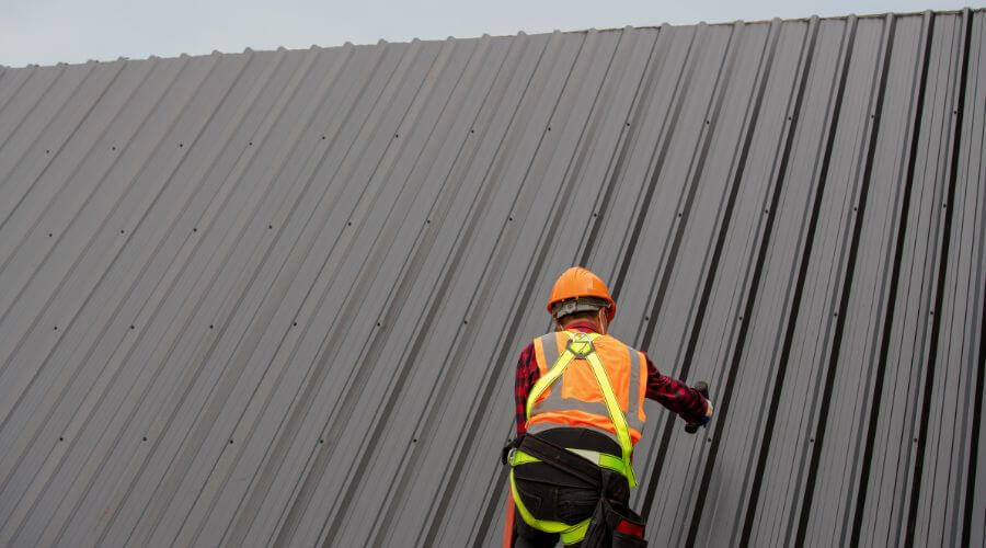 Professional metal roof installation services in La Pryor, TX